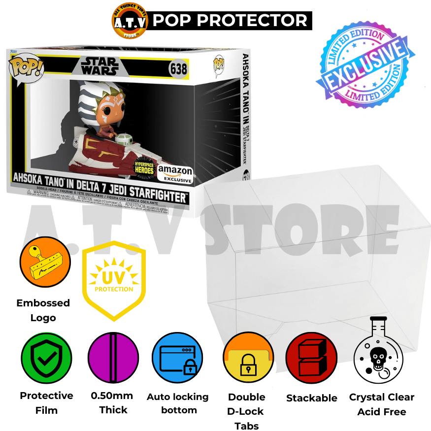 Ahsoka Tano Delta 7 Funko Pop Protector