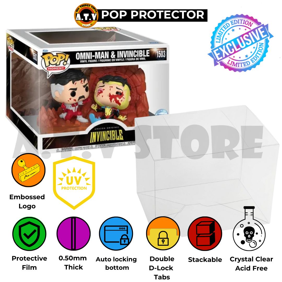 Omni-Man and Invincible Funko Pop Moment Protector Case ATV