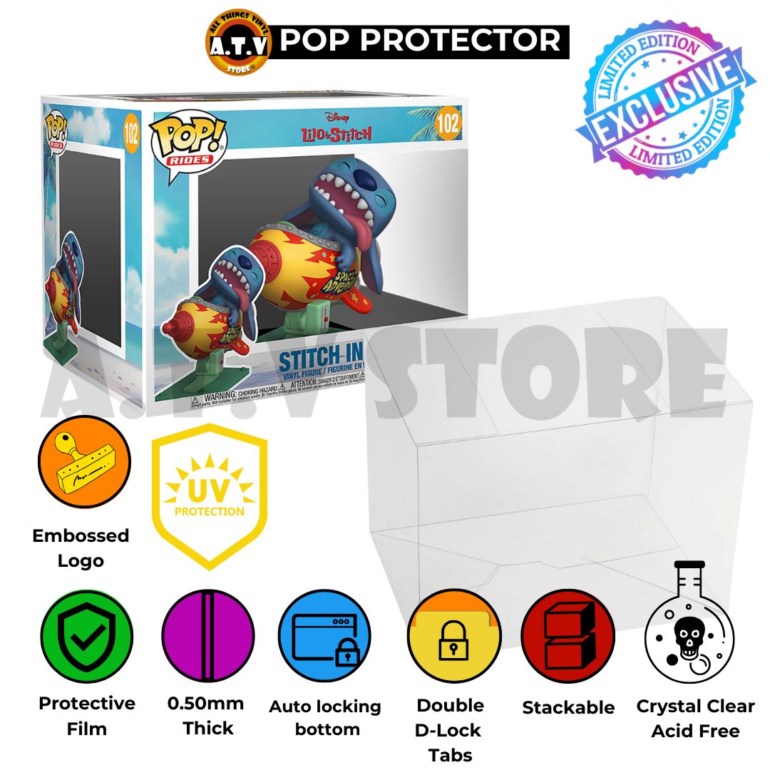 Stitch in Rocket Pop Ride ATV Protector Case