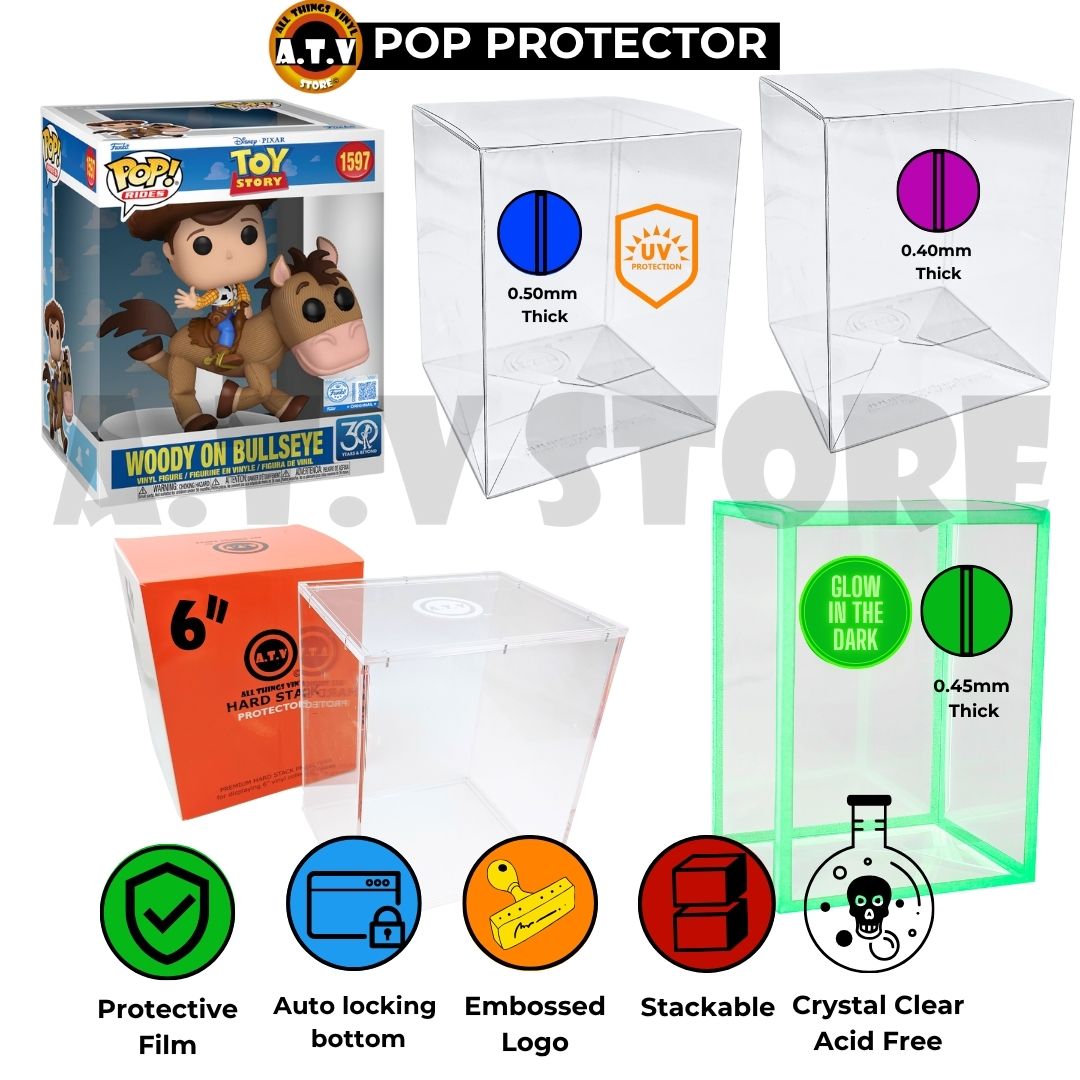 Woody on Bullseye Funko Pop Deluxe Protector Case