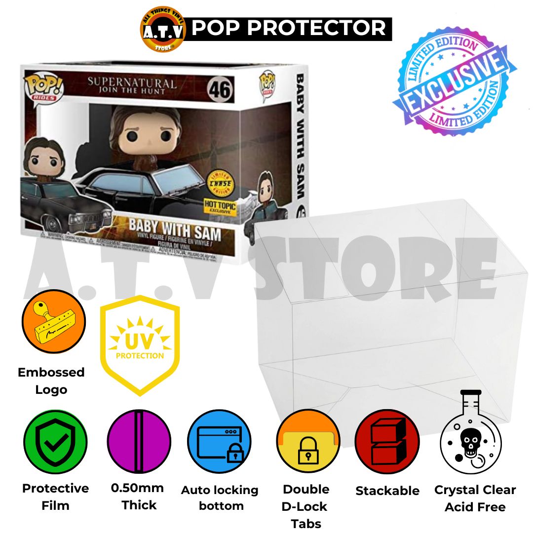 Supernatural Baby with Sam Funko Pop Ride Protector Case