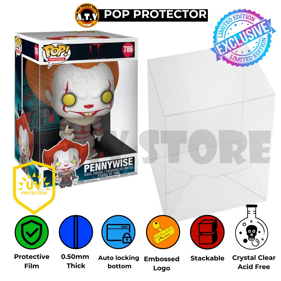 Pennywise 10 Inch Funko Pop Protector ATV