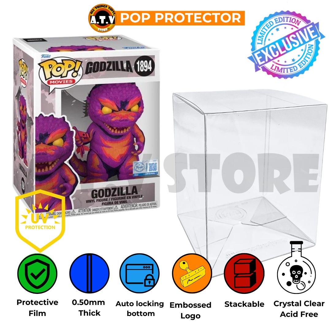 Godzilla 1894 Jumbo Pop Protector by ATV