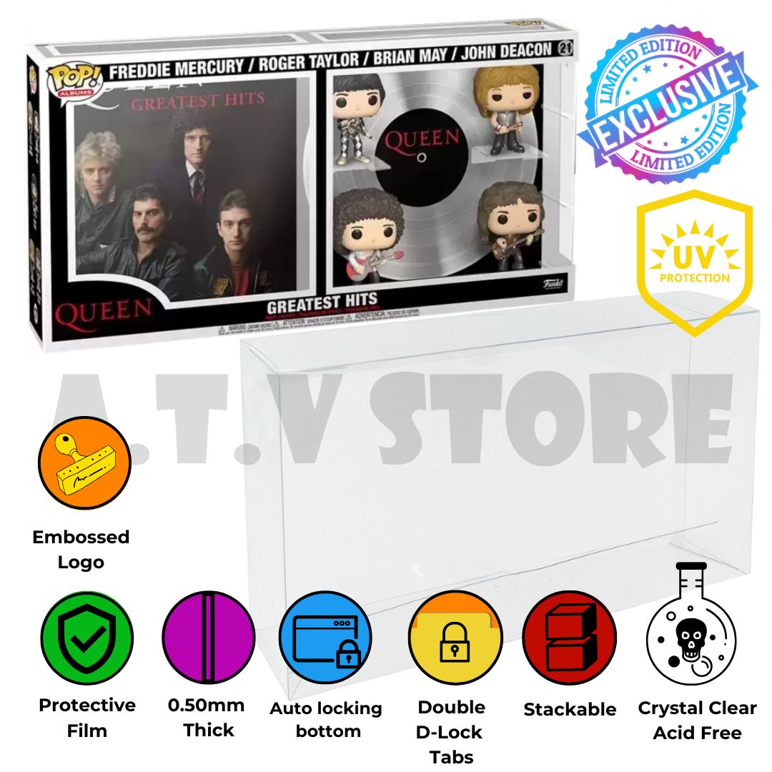 Queen Greatest Hits Album Pop Protector by ATV