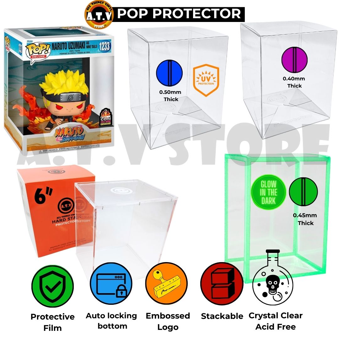 Naruto Uzumaki 6 Inch Pop Protector Variants