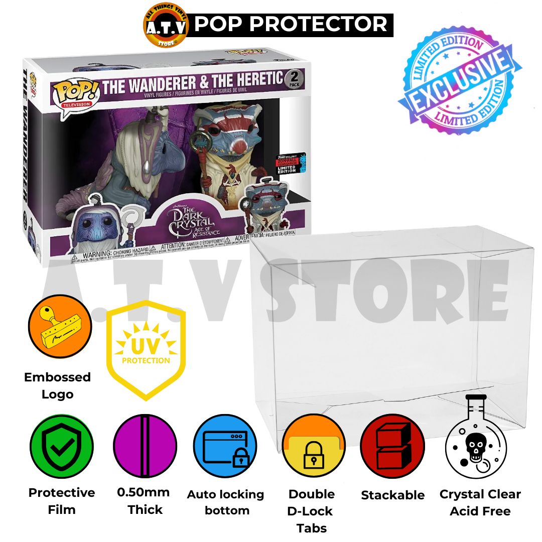 The Wanderer & The Heretic Funko Pop 2-Pack Protector