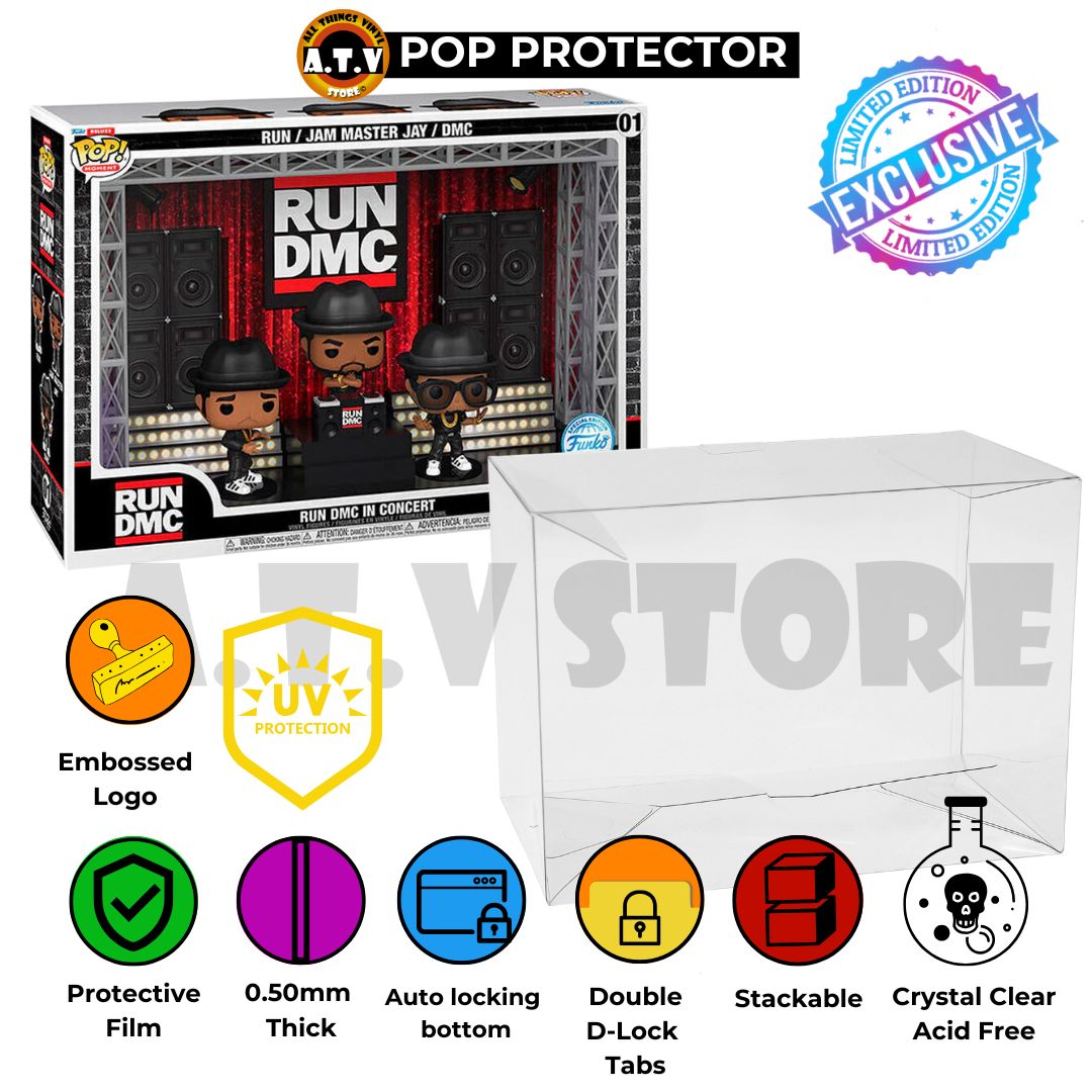 Funko Pop Run DMC In Concert Protector