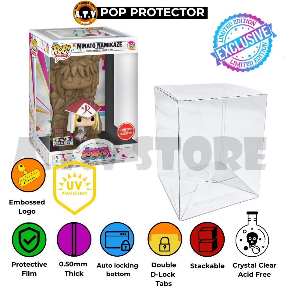 Minato Namikaze Hokage Pop Protector ATV UV Case