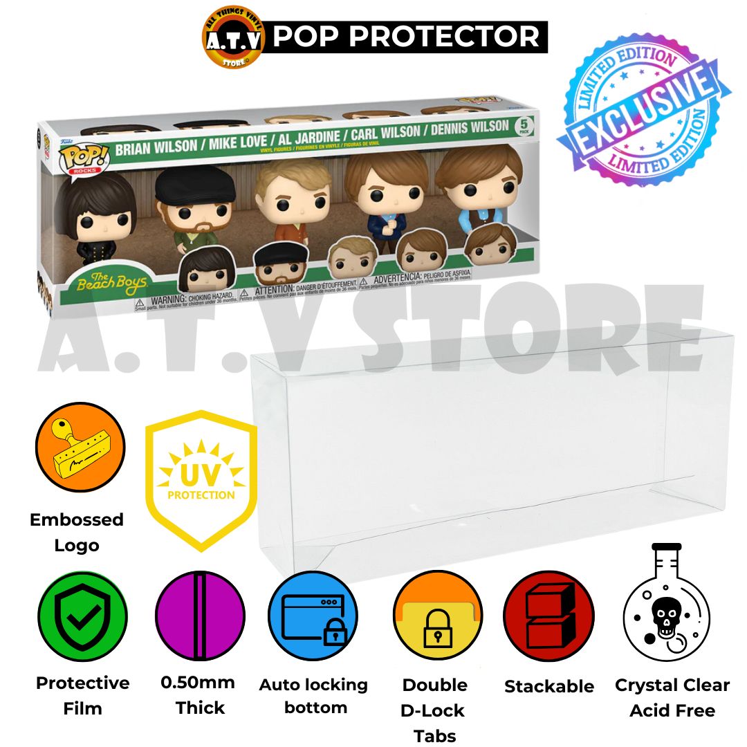 Beach Boys 5 Pack Pop Protector ATV