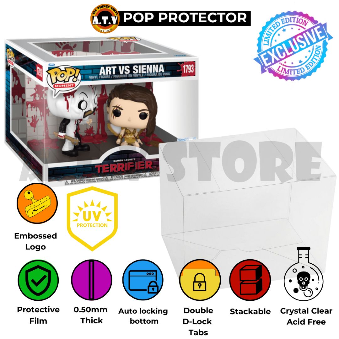 Terrifier Funko Moment Pop Protector UV ATV