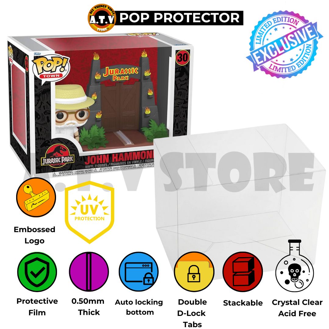 Pop Town Jurassic Park Gate Protector ATV